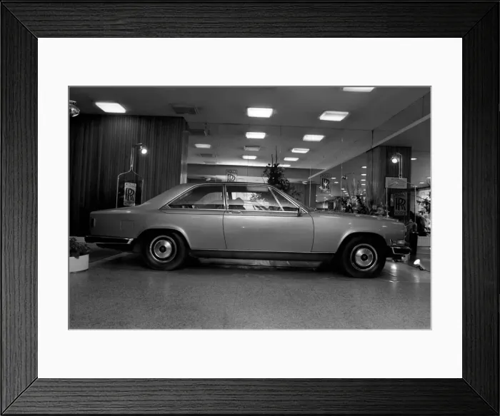 Framed Print : Car: Rolls - Royce. March 1975 75-01280-001