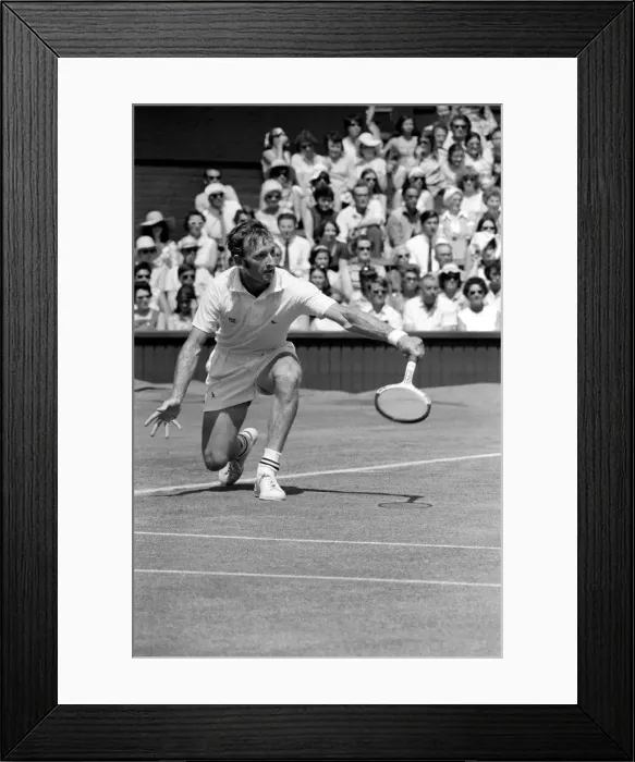 Framed Print : Wimbledon Tennis Championships 1970 1st Day. June 1970 70-5902-051