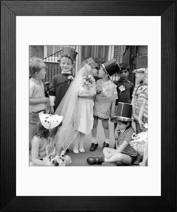 Framed Print : Children: Wedding: Marriage: School Wedding Mockery: School Wedding at the Sir William Framed Print : Children: Wedding: Marriage: School Wedding Mockery: School Wedding at the Sir William