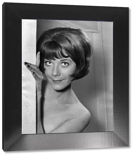 Actress Linda Thorson (as a brunette). January 1968 P008075