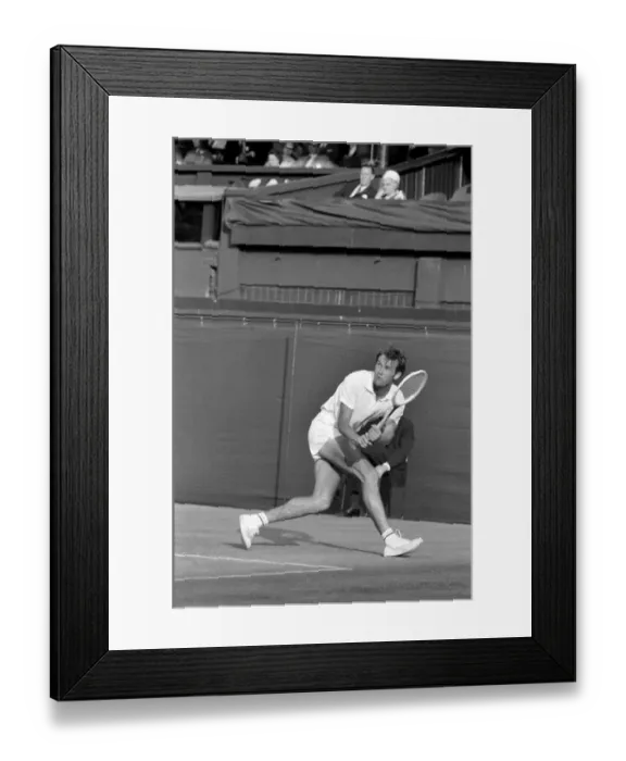 Framed Print : Wimbledon Tennis Championships 1970 1st Day. June 1970 70-5902-018