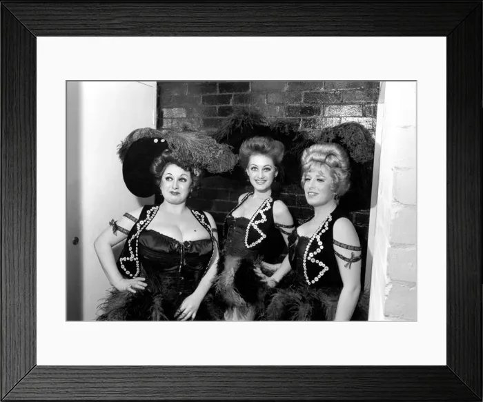 Framed Print : Sing a Rude Song: It is a musical about Marie Lloyd starring Barbara Windsor