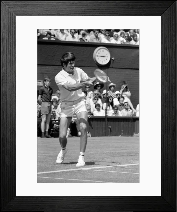 Framed Print : Wimbledon Tennis Championships 1970 1st Day. June 1970 70-5902-005 Framed Print : Wimbledon Tennis Championships 1970 1st Day. June 1970 70-5902-005