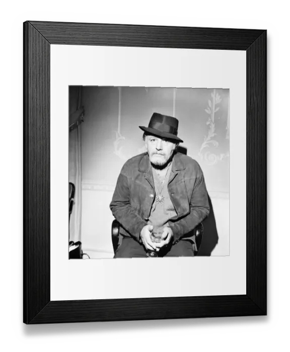 Framed Print : Rod Steiger. A new film by Columbia called Waterloo Framed Print : Rod Steiger. A new film by Columbia called Waterloo