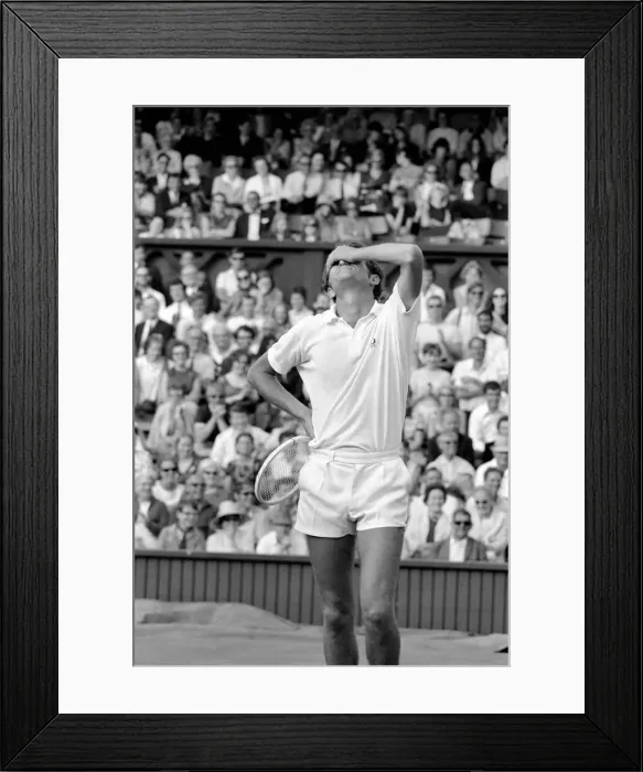 Framed Print : Wimbledon Tennis Championships 1970 1st Day. June 1970 70-5902-002