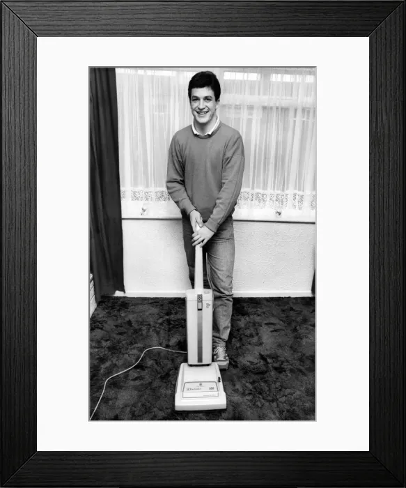 Framed Print : Sport: Rugby League. Gary Sanderson, the centre for Warrington RLFC who is known to his Framed Print : Sport: Rugby League. Gary Sanderson, the centre for Warrington RLFC who is known to his