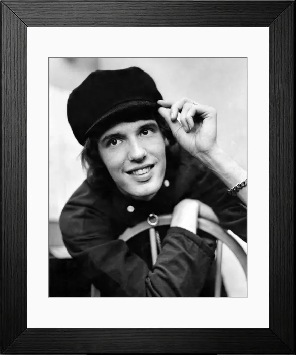Framed Print : Cary Walker, 21 years old and drummer of the Walker Brothers Framed Print : Cary Walker, 21 years old and drummer of the Walker Brothers