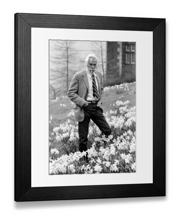 Framed Print : American actor Lee Marvin during a visit to England. February 1975 Framed Print : American actor Lee Marvin during a visit to England. February 1975