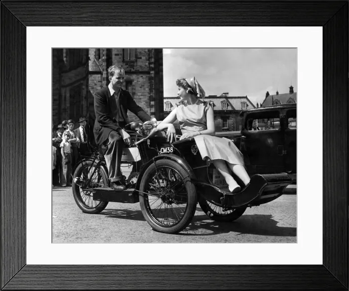 Framed Print : An old Rochdale motoring cavalcade. July 1955 P005866 Framed Print : An old Rochdale motoring cavalcade. July 1955 P005866