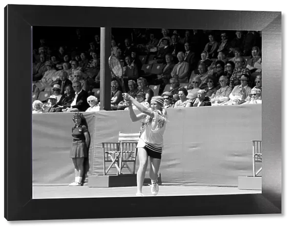 BMW Championships, Eastbourne. Betty Stove seen here in action against Martina