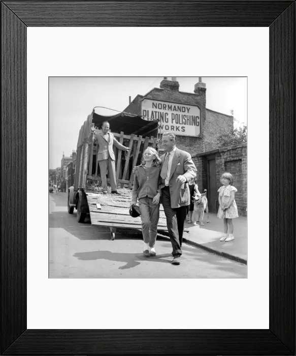 Framed Print : General scene at the Brixton horse auctions. 1961 C48-002 Framed Print : General scene at the Brixton horse auctions. 1961 C48-002