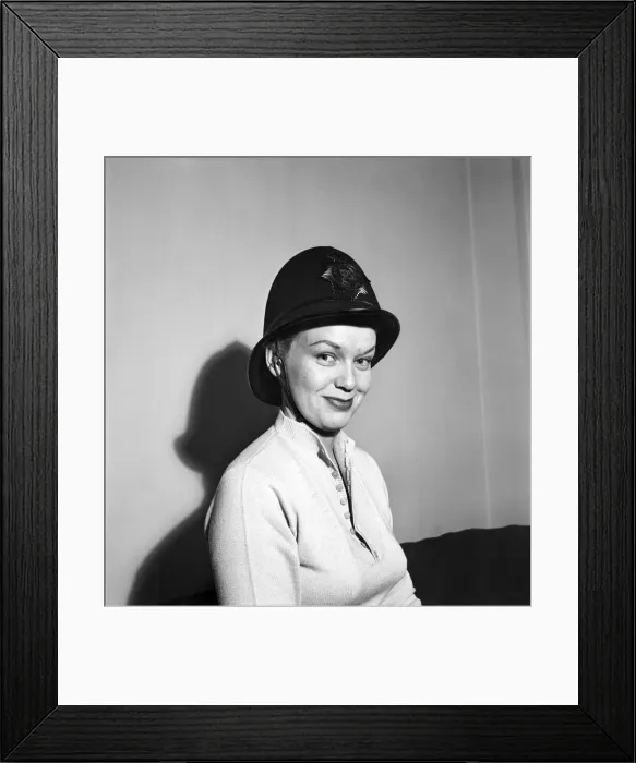 Framed Print : Clothing: Fashion: Hats. 1953 B130-003 Framed Print : Clothing: Fashion: Hats. 1953 B130-003