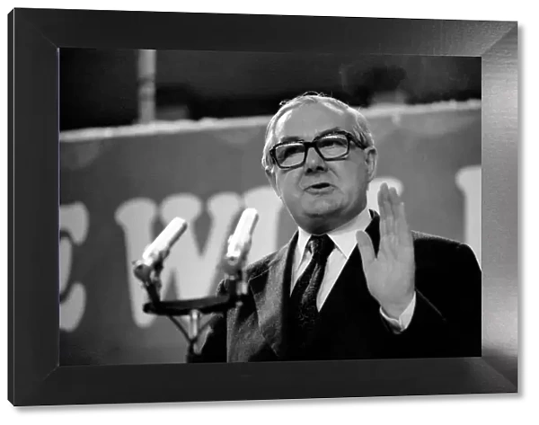 Labour politician James Callaghan speaks during a debate on the Common Market