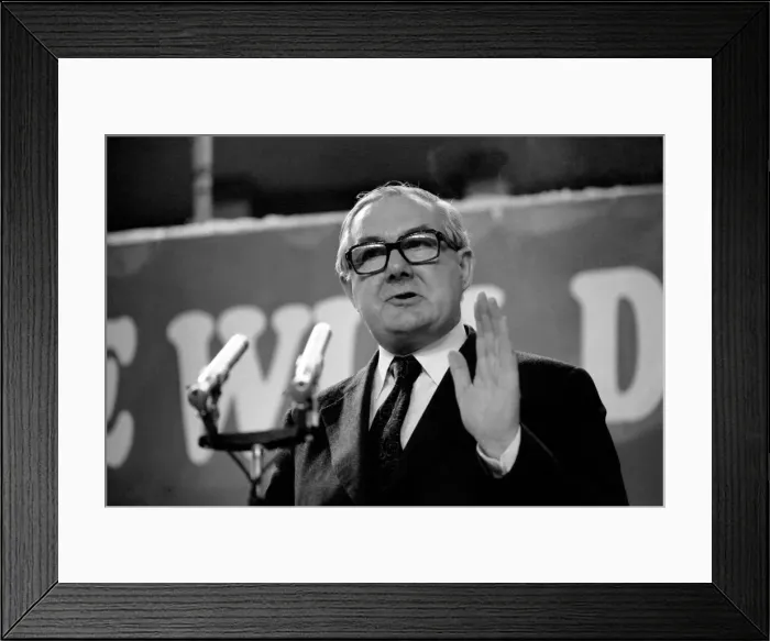 Framed Print : Labour politician James Callaghan speaks during a debate on the Common Market Framed Print : Labour politician James Callaghan speaks during a debate on the Common Market