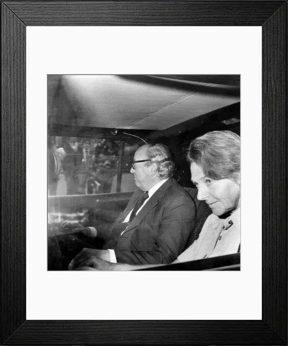 Framed Print : Mr. Roy Jenkins visited the House of Commons to speak to Parliamentary Journalists