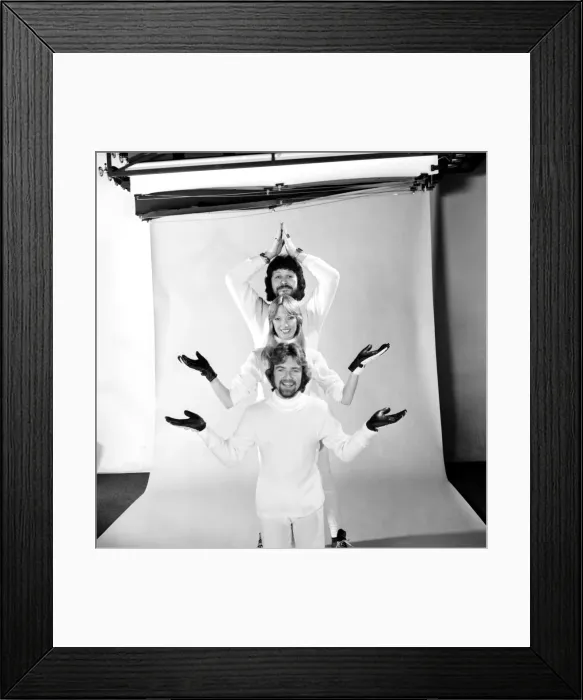 Framed Print : A Fireproof Combination. Noel Edmonds. Dave Lee Travers. Maureen Lynn Framed Print : A Fireproof Combination. Noel Edmonds. Dave Lee Travers. Maureen Lynn