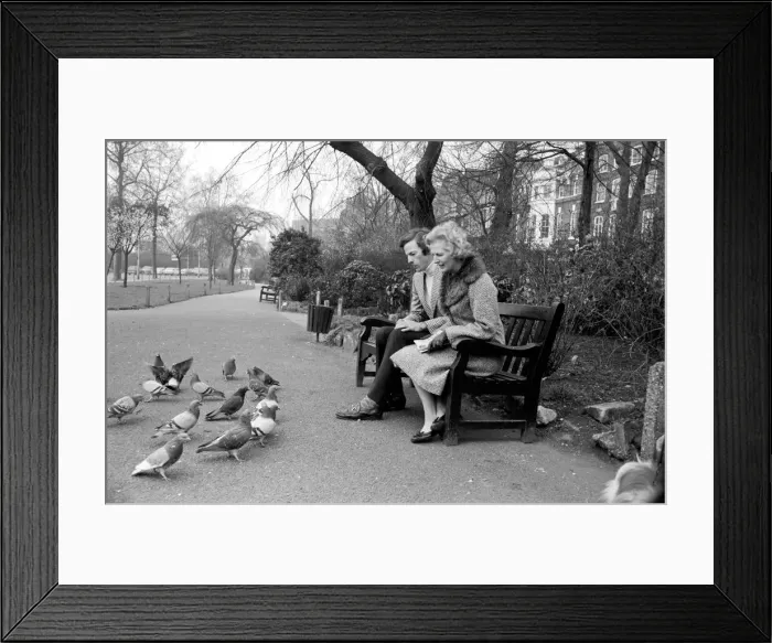Framed Print : Mrs. Margaret Thatcher and son Mark. February 1975 75-00775-008 Framed Print : Mrs. Margaret Thatcher and son Mark. February 1975 75-00775-008