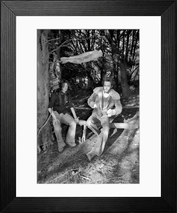 Framed Print : Students build cabin. February 1975 75-00876-002
