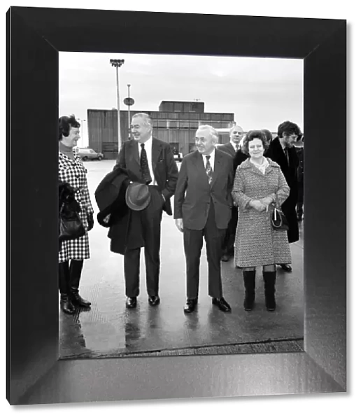 Mr. and Mrs. Harold Wilson P. M. and Mr. and Mrs. Jim Callaghan