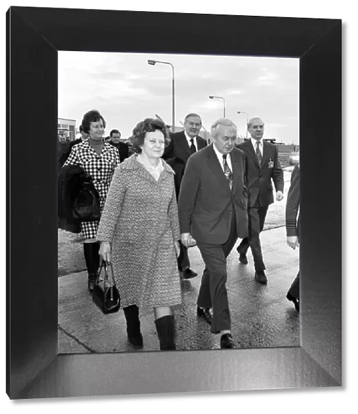 Mr. and Mrs. Harold Wilson P. M. and Mr. and Mrs. Jim Callaghan