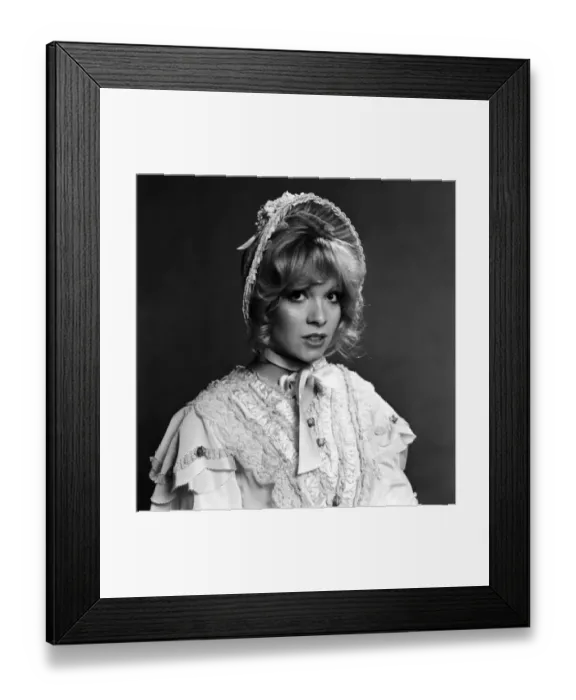 Framed Print : Fashion  /  Old. Beverley Pilkington in Crinoline'dress