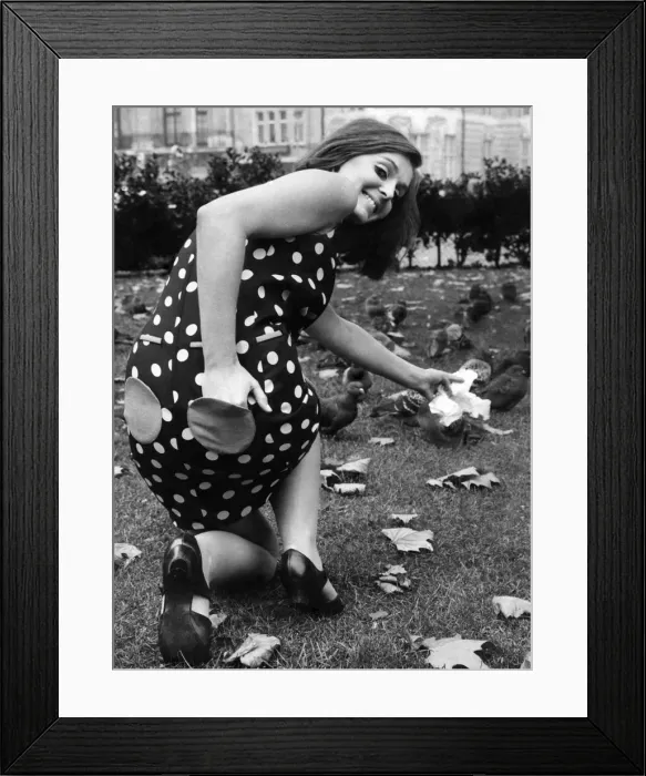 Framed Print : There are endless variations on the size, shape and position of pockets on dresses