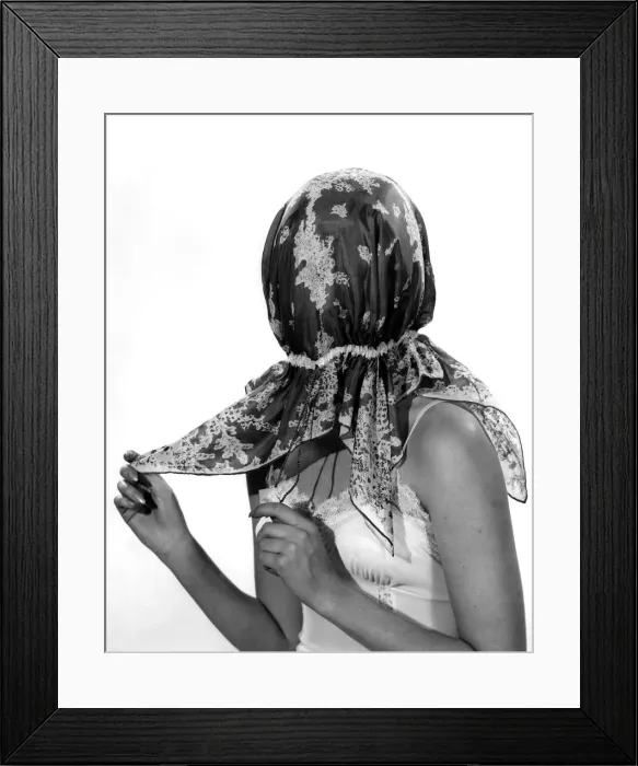 Framed Print : Reveille Fashions: Jo Waring. January 1961 P006861