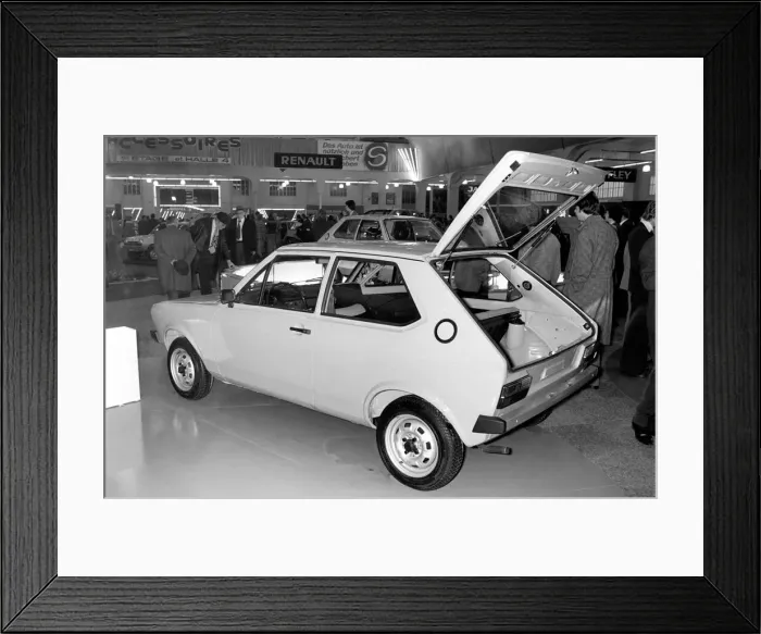 Framed Print : Volkswagen Golf Mk. 1 at the Geneva Motor Show. March 1975 75-01419-008 Framed Print : Volkswagen Golf Mk. 1 at the Geneva Motor Show. March 1975 75-01419-008