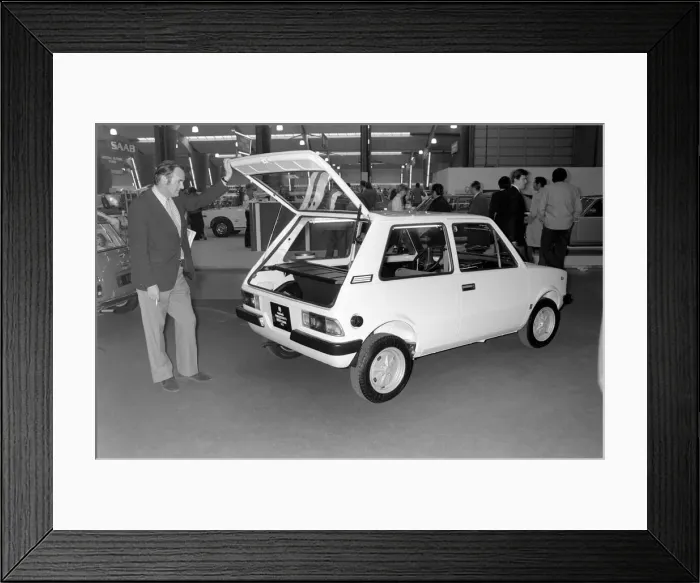 Framed Print : Cars / Motoring / Driving: Geneva Motor Show. March 1975 75-01419 Framed Print : Cars / Motoring / Driving: Geneva Motor Show. March 1975 75-01419