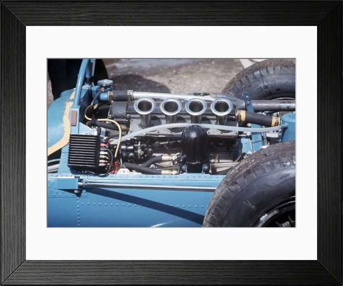 Framed Print : Motor Racing Goodwood 1966 Car Racing at Goodwood, race car of Peter Sellers