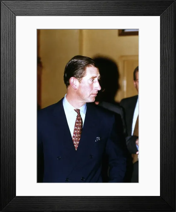 Framed Print : Prince Charles Framed Print : Prince Charles