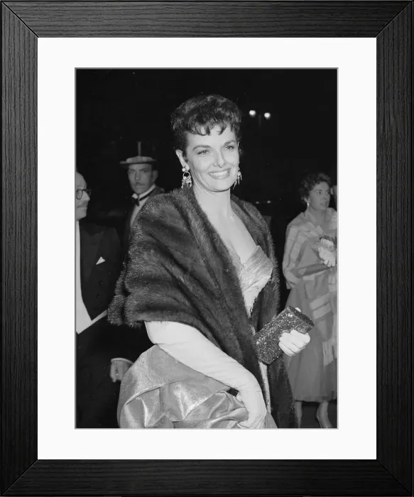 Framed Print : Jane Russell at the Royal Family Show Nov1954 Framed Print : Jane Russell at the Royal Family Show Nov1954