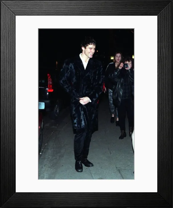 Framed Print : Jason Orange Singer of top Pop Group Take That arrives at a Party for the Group Framed Print : Jason Orange Singer of top Pop Group Take That arrives at a Party for the Group