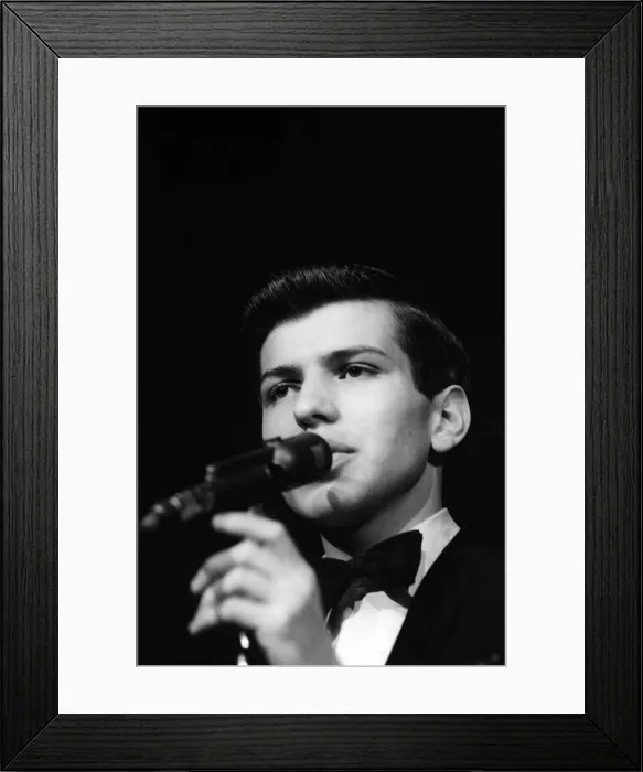 Framed Print : Frank Sinatra Jnr singing April 1964 Framed Print : Frank Sinatra Jnr singing April 1964