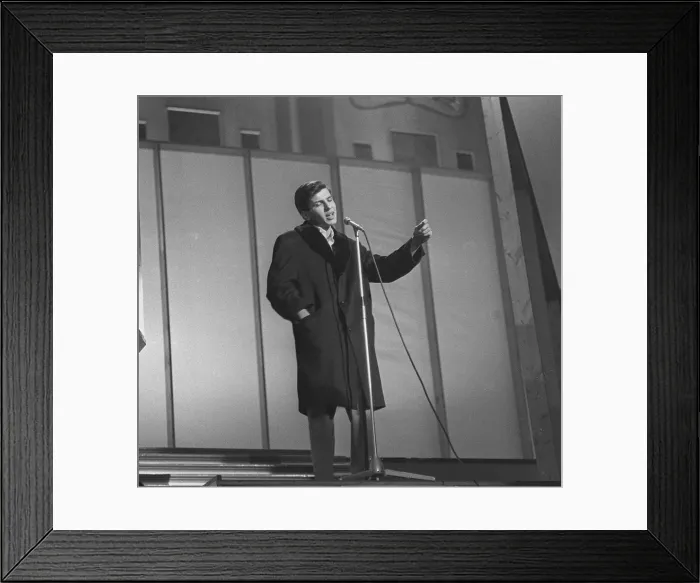 Framed Print : Frank Sinatra Jr 1964 Framed Print : Frank Sinatra Jr 1964