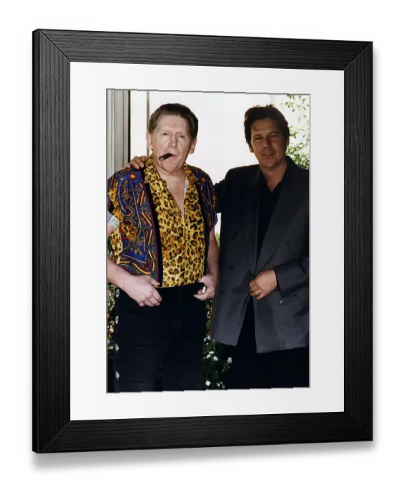 Framed Print : Jerry Lee Lewis, American Rock and Roll Singer Framed Print : Jerry Lee Lewis, American Rock and Roll Singer