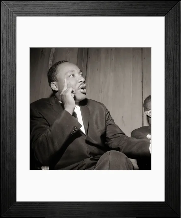 Framed Print : Martin Luther King September 1964 Arrived in London yesterday he gave a press Framed Print : Martin Luther King September 1964 Arrived in London yesterday he gave a press