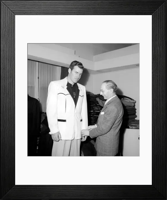 Framed Print : Singer Slim Witman. A201-004