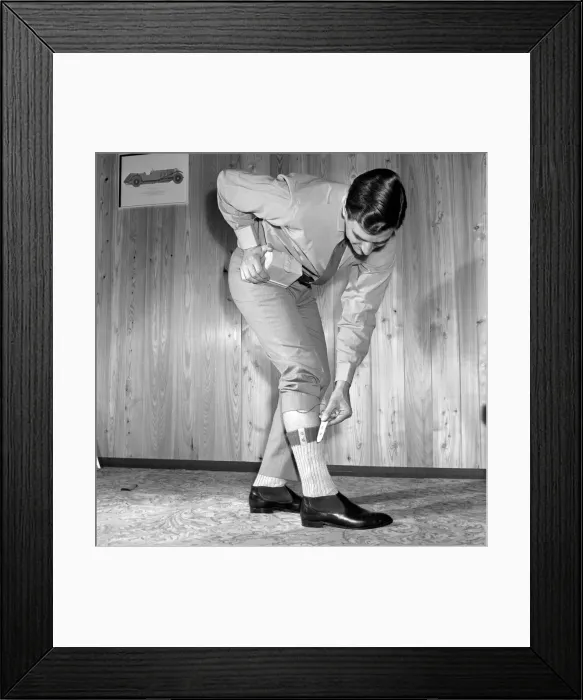 Framed Print : Clothing: Fashion: Menswear. 1965 B1782-009 Framed Print : Clothing: Fashion: Menswear. 1965 B1782-009
