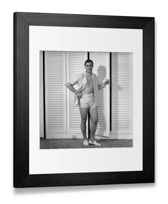 Framed Print : Clothing: Fashion: Menswear. 1965 B1782-008