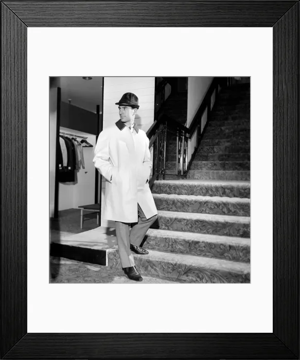 Framed Print : Clothing: Fashion: Menswear. 1965 B1782-004 Framed Print : Clothing: Fashion: Menswear. 1965 B1782-004