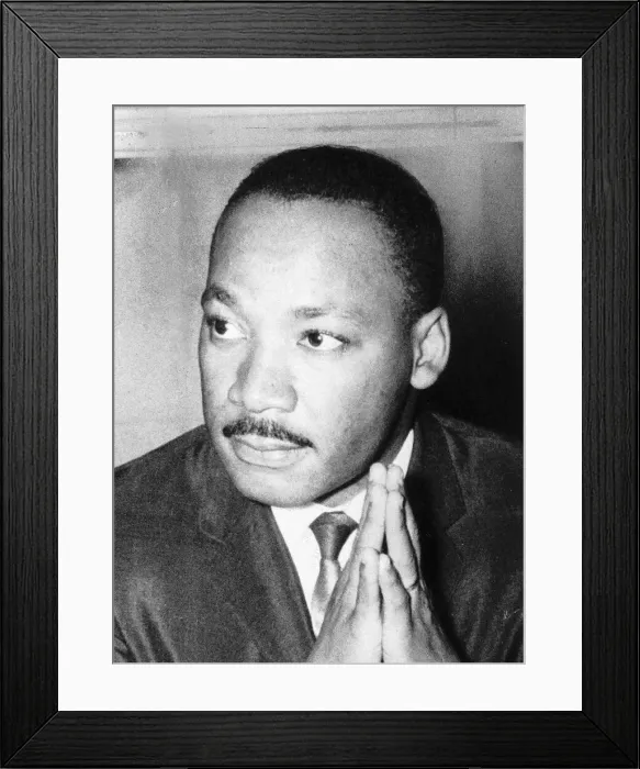 Framed Print : Dr Martin Luther King civil rights activist in the Chapter House St Pauls Cathedral Framed Print : Dr Martin Luther King civil rights activist in the Chapter House St Pauls Cathedral