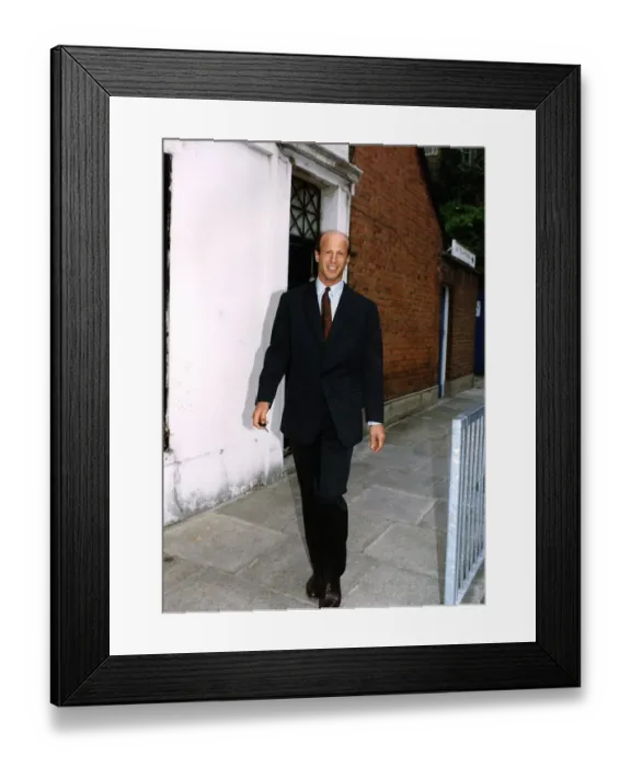 Framed Print : John Bryan friend of Sarah Ferguson, Duchess of York Framed Print : John Bryan friend of Sarah Ferguson, Duchess of York