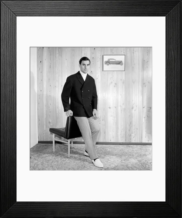 Framed Print : Clothing: Fashion: Menswear. 1965 B1782-016 Framed Print : Clothing: Fashion: Menswear. 1965 B1782-016