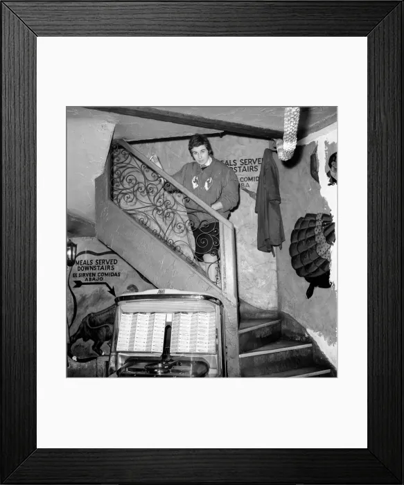 Framed Print : Night club: The Andalucia Cain del cafe. A757b-004 Framed Print : Night club: The Andalucia Cain del cafe. A757b-004