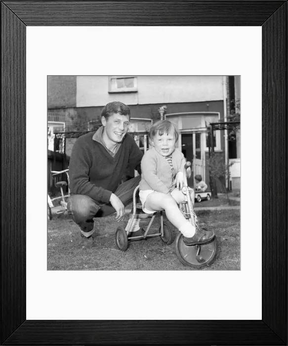Framed Print : Actor John Line who stars in the TV Series Emergency ward 10 Framed Print : Actor John Line who stars in the TV Series Emergency ward 10