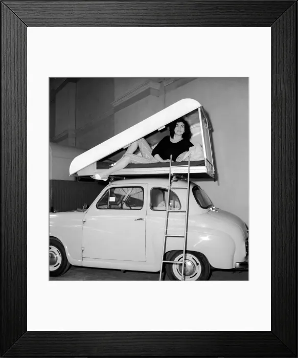 Framed Print : Inventions: Car Roof Tent: A new revolutionary camping invention The Roof Tent Framed Print : Inventions: Car Roof Tent: A new revolutionary camping invention The Roof Tent
