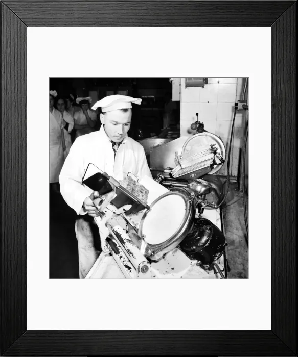 Framed Print : Industry: General scene in and around a copper works foundry floor in Yorkshire Framed Print : Industry: General scene in and around a copper works foundry floor in Yorkshire