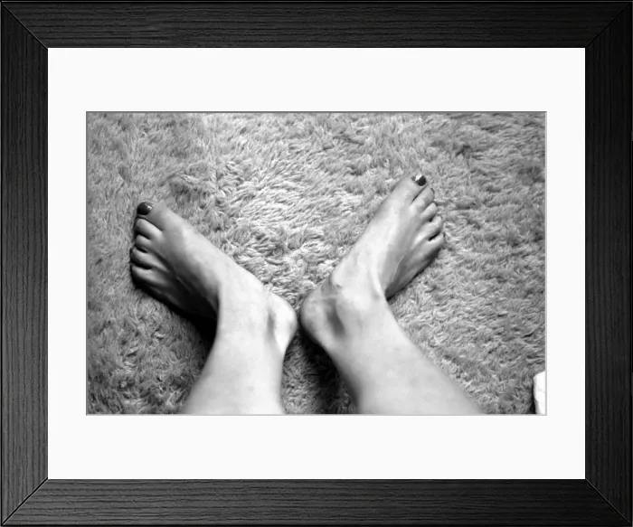 Framed Print : Feet. April 1981 PM 81-01841-003 Framed Print : Feet. April 1981 PM 81-01841-003