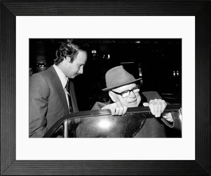 Framed Print : Sir Charles Chaplin. On Tuesday plain Charlie Chaplin becomes Sir Charles Chaplin